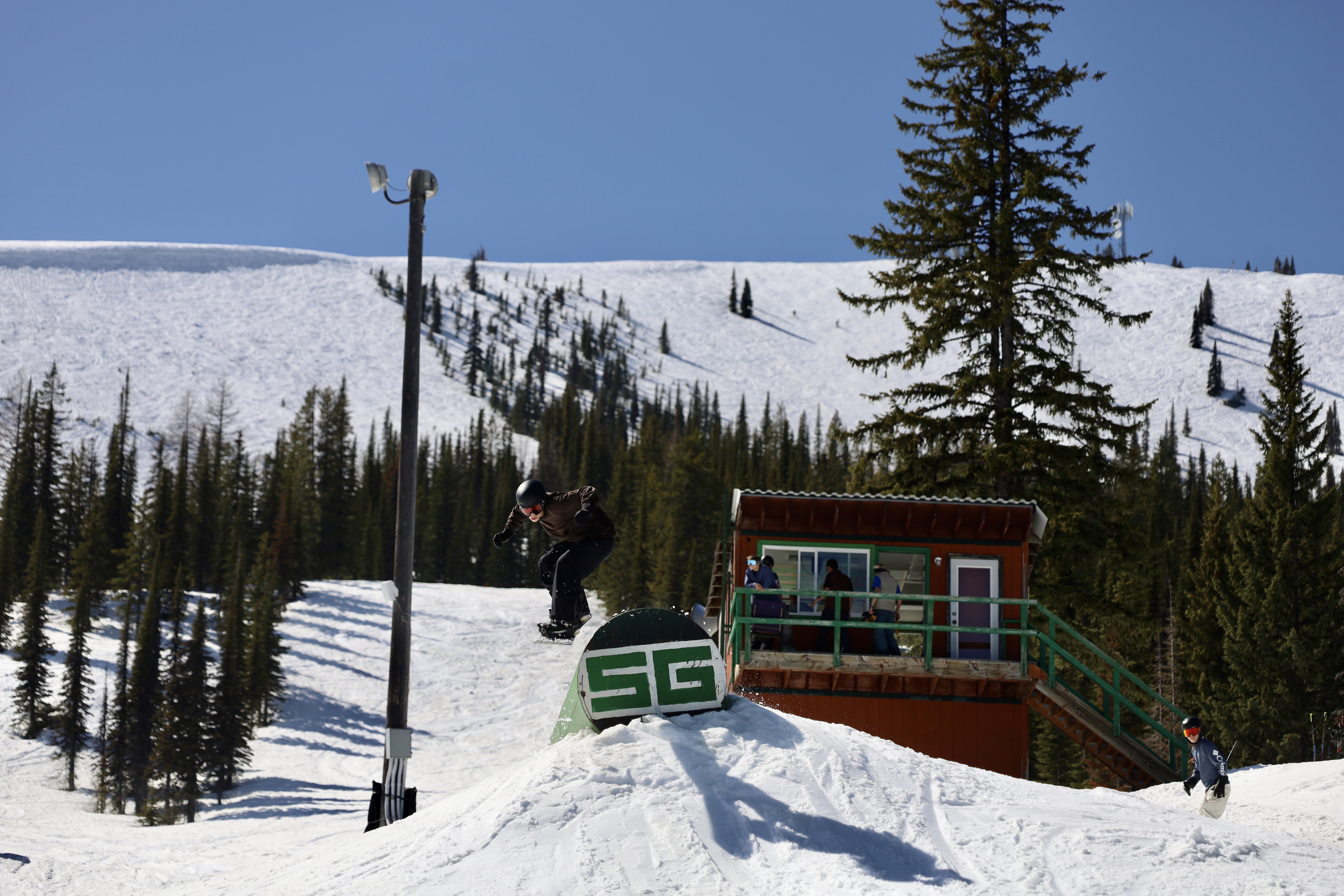 snowboarding