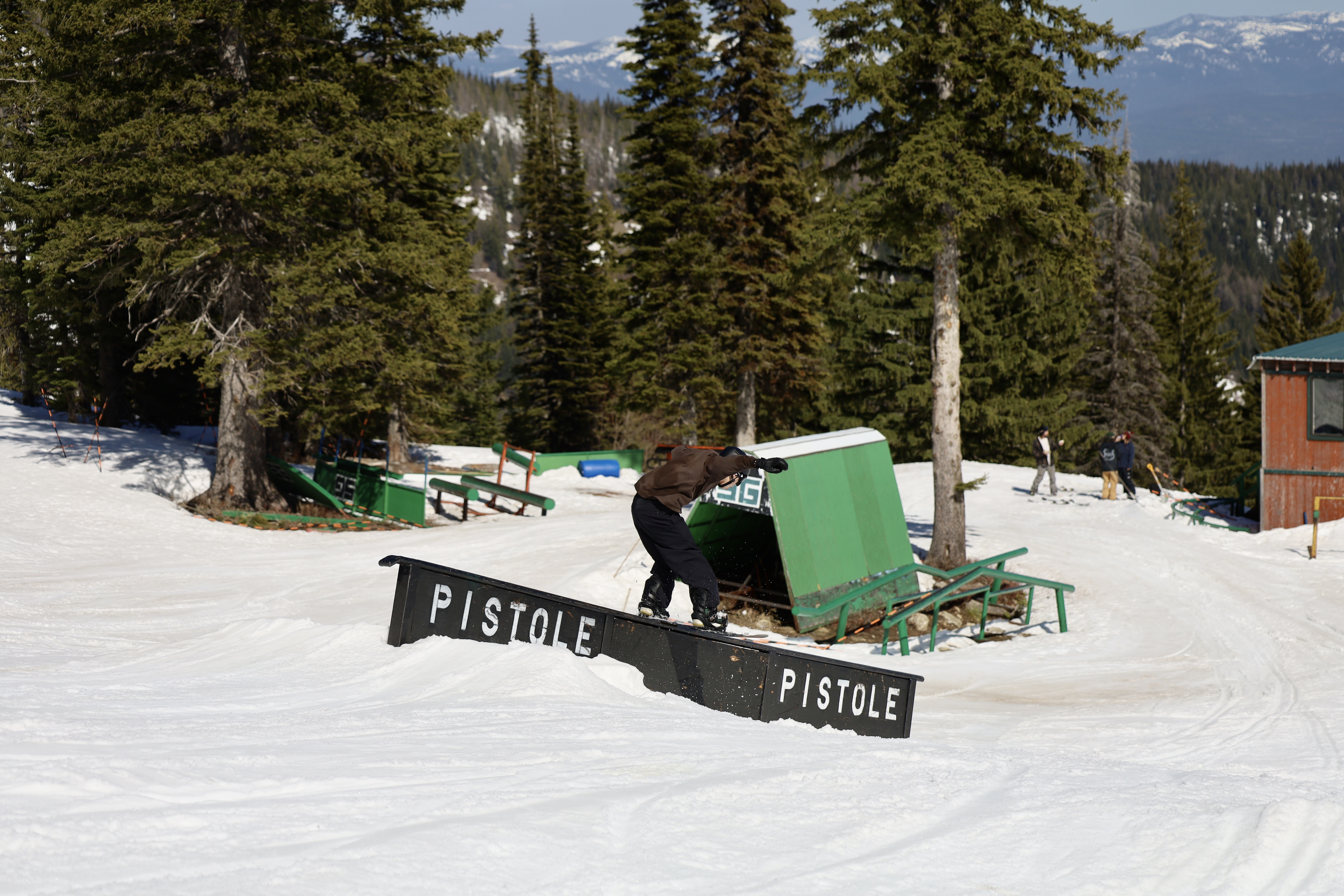 snowboarding